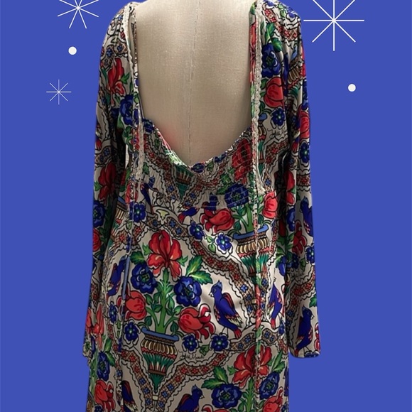 Judith March tunic dress Bird print - Picture 3 of 8